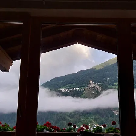 Apartmán Burg Laudegg Blick Faggen