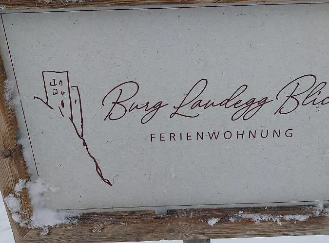 Apartment Burg Laudegg Blick Faggen